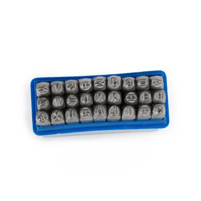 China Matel letter and steel number stamp punch 36 pcs / set for sale