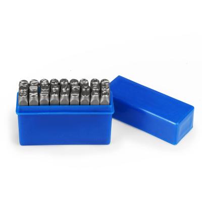 China Matel 38 Pcs Metal Alphanumeric Letter And Capital Number Stamp Die Punch Set For Diy Belt Leathercraft Tools for sale