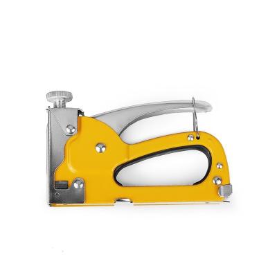 China Custom High Quality Carbon Steel Factory Wholesale Supply Apartment Plastic Barrier Staple Gun for sale