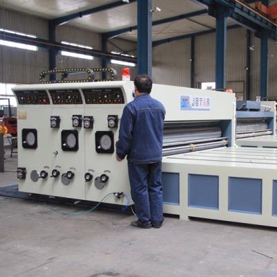 China Cardboard Box Making Machine Flexo Printer Slotter for sale