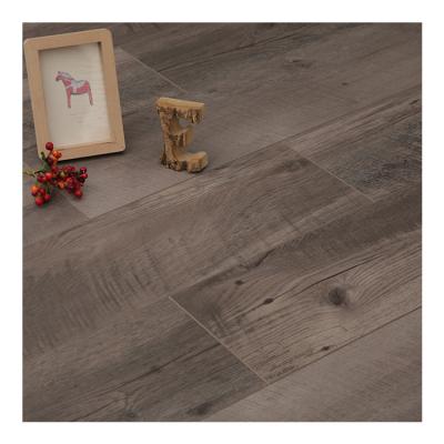 China Contemporary Quality Guarantee V Groove Flexible Barrel Click Laminate Flooring for sale