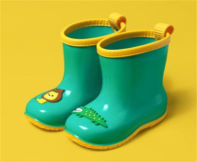 China Wholesale Fashion Trend High Level Fashion Rain Boot PVC Waterproof Green Rain Boots for sale