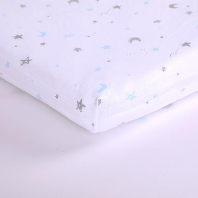 China High Quality Soft Crib Sheets Crib Mattress Viable Printing Kids Mini Crib Sheets 100% Cotton for sale