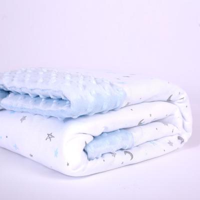 China Sustainable Weighted Hot Selling Custom Bubble Blanket Microsoft Baby Blanket Crib Security Blanket for sale