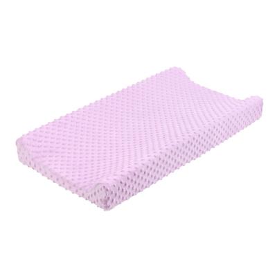 China Wholesale PORTABLE Waterproof Cotton Minky Stitch Protector Mattress Crib Changing Cover for sale