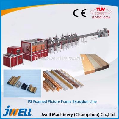 China Profile PS Foamed Curling / Photo Frame Decorative Extrusion Line for sale