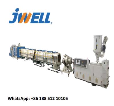 China JWELL PIPE - line HDPE pipe extrusion machine HDPE pipe extrusion line for sale