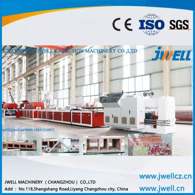 China Profile Jwell SJZ 65/132 YF 300 Extrusion Machine For PE/PP WPC Products for sale