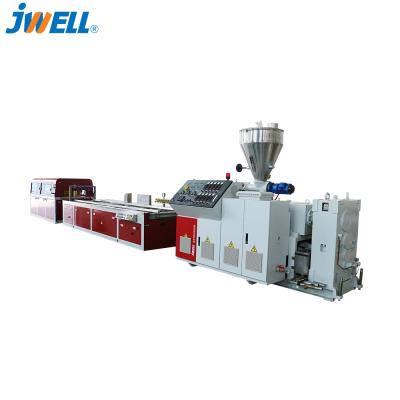 China Jwell Profile PE WPC Profile Extrusion Line Corrosion Resistance For Wood Tray for sale