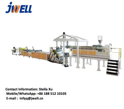 China Jwell PP PS EVOH Sheet Extrusion Line for sale