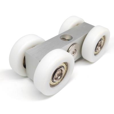 China 621973927271/6 Door Rollers Sliding Glass Door Rollers And Glass Wheels Traditional POM Nylon Sliding Wheels for sale