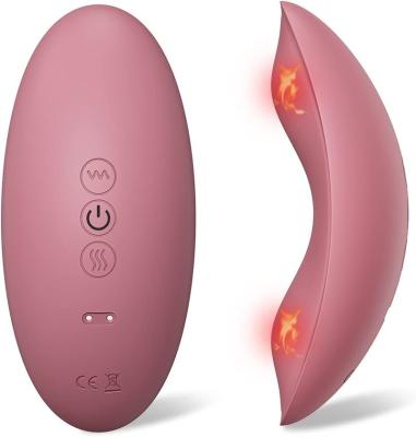 China Custom Color Waterproof Constant Temperature Lactation Massager Vibrating Electric Breast Massager Washable for sale