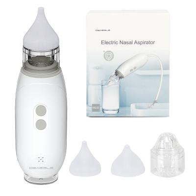 China Hot Sale Baby Nasal Aspirator Nose Cleaner 3 Levels Baby Clean Easy Electric Rechargeable Hot Low Noise Suction for sale