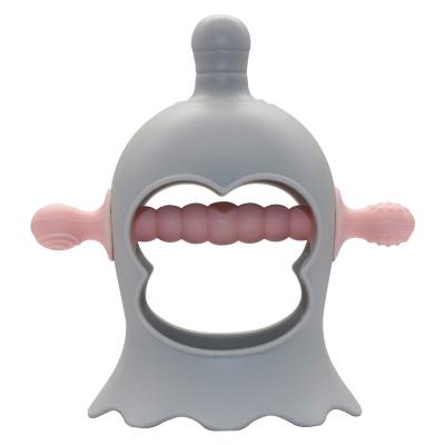 China Easy-to-Grip Desig BPA Free Baby Chew Free Teether Toys New Hand Teether Toy Silicone Baby Teethers Teethers for sale