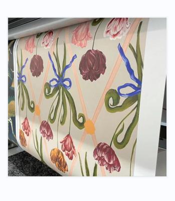 China Inkjet Printing 2022 New Design PVC Wall Paper Wallpaper For Home Decor for sale