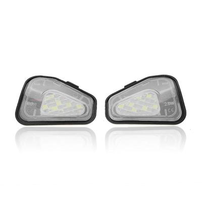 China Automobile Lamp Wholesale Price Custom Car Accessories 6500K White LED Rearview Mirror Light For VW For Passat B7/CC for sale