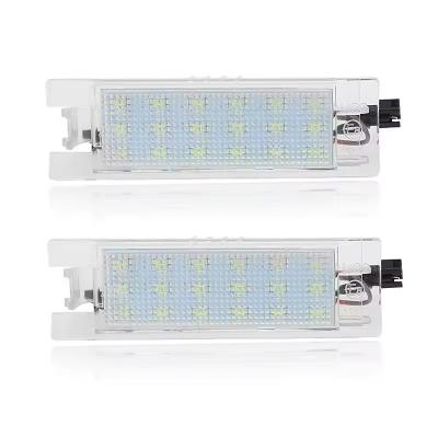 China Automobile Lamp Light Accessories Parts 12V 6223506 18Pcs 2835Smd LED License Plate Light For Vauxhall Zafira B/Astra H, e-mark led plate light for sale