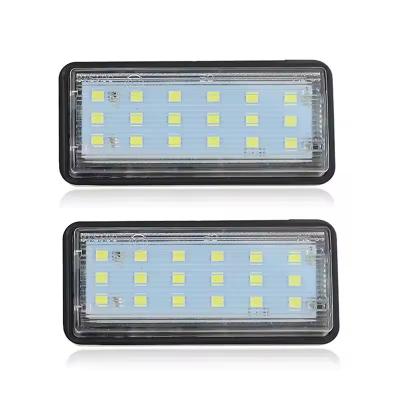 China Automobile Lamp Car LED Light Accessories 81270-60331 12V 18Pcs LED License Plate Light For Toyota Land Cruiser/Reiz, license plate light w211 for sale