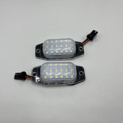 China Automobile Lamp Auto Spare Parts Lighting Systems White 8127124010 12V 18Pcs 2835SMD LED License Plate Light For Toyota Land Cruiser for sale