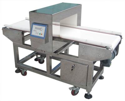 China Auto Conveying Stainless Steel Food Metal Detector With Lcd Touch Screen for sale