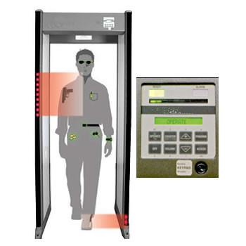 China Professional Security Explosive Walk Through Metal Detector Durable IP 55 for sale