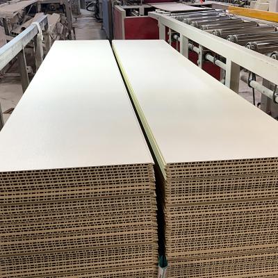 China Waterproof+ECO-Friendly+Moistureproof 40cm Wide Can Be Customized Length PVC Wall Panel Factory Price Waterproof Fireproof Advantage for sale