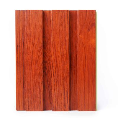 China Wholesale Decorative Exterior Wear-resisting 204*15mm WPC Decorative Wood Plastic Wall Panel From Manufacturer for sale