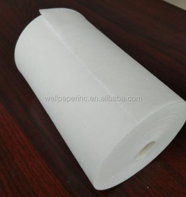 China Sustainable Airlaid Store Towel Roll , Continuous Roll Ct. Various Sheets, White for sale