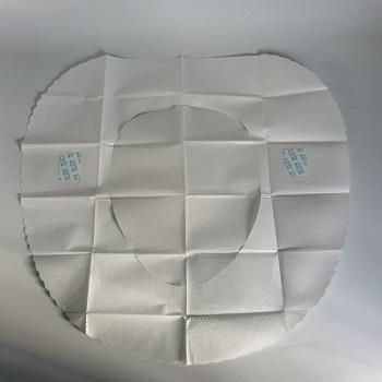 China Virgin+PE Laundry Room Film Single Use Waterproof Toilet Seat Cover for sale