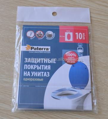 China White Virgin Disposable Pulp Disposable Toilet Seat Cover For Travel for sale