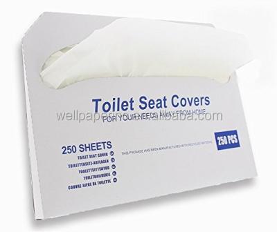 China Eco - Friendly Disposable Virgin Toilet Seat Cover Paper for sale