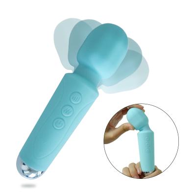 China XSHARK Available 20 Frequency Magic Wand Vibrator Massage Wand Usb Rechargeable for sale