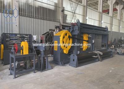 China Full Automatic Gabion Mesh Machine 4m/Min Speed For Making Stone Mesh for sale