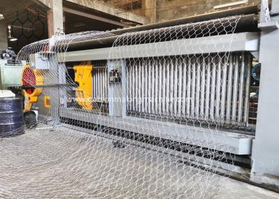 China Heavy Duty High Output Galvanized Steel Wire Gabion Weaving Machine for sale