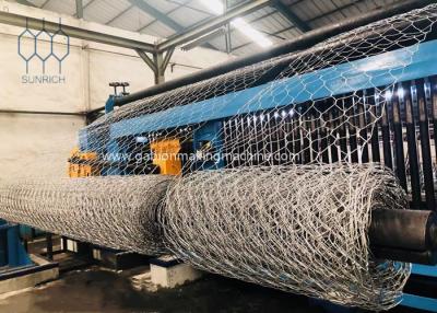 China Servo Motor Controlled Gabion Weaving Machine For Twist Length Adjustable zu verkaufen