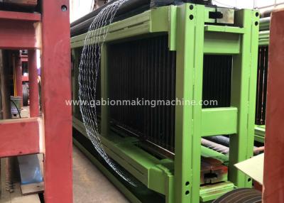 China Gabion Making Machine , High Speed Galvanized Wire Machine For Oil / Construction for sale