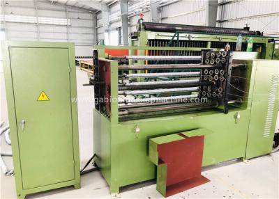 China Green Gabion Box Machine Three Twist High Speed Fencing Wire Making Machine for sale