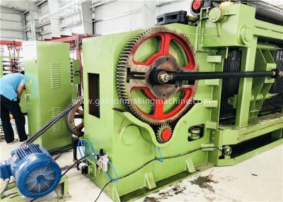 China Heavy Reverse Twisted Hexagonal Wire Mesh Machine / Gabion Making Machine for sale