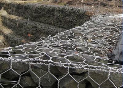 China Proteção sextavada da ponte da caixa de Gabion com fio galvanizado mergulhado quente à venda