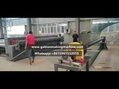 Servo motor controlled Gabion Mesh Machine