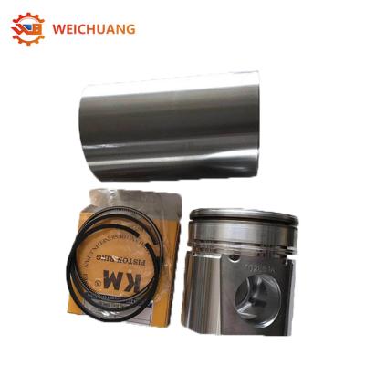 China Excavator excavator spare parts liner and piston 6D102 high quality product made in china for sale