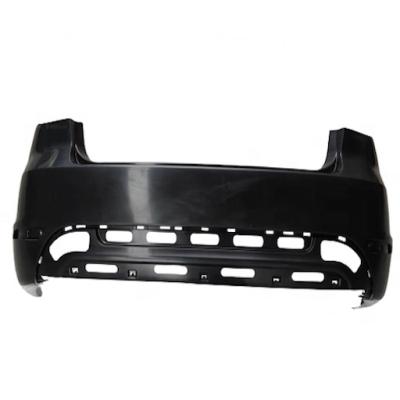 China Wholesale BAIC SENOVA D50 rear bumper anti-collision upgrade facelift carbon black car bumper for baic plastic PP+ EPDM body kits in stock for sale