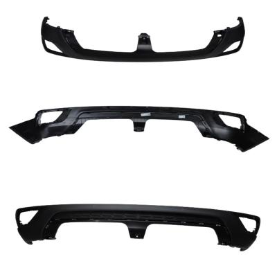 China Plastic Auto Parts A00056787 BAIC X35 Facelift China Rear Rise Bar Carbon Black Excellent Equipment Rear Diffuser Lower Lip Bumper for sale