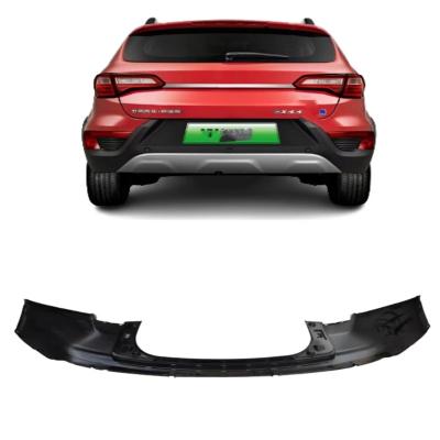 China Beijing auto parts A00058560 top baic university car spare parts x3 rear bumper upgrade BAIC X35 facelift rear bar panel lip diffuser for sale