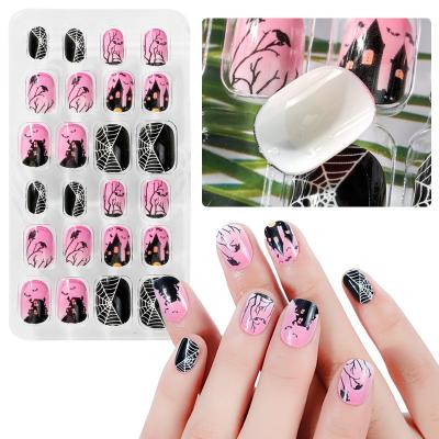 China Easy Apply New Arrival Kids Press On Nails Private Label Kid Fake Nails Design Press On Nails for sale