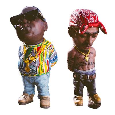 China Handcraft Legendary Hip Hop Style Ornaments Resin Memorial Ornaments Desktop Ornaments Crafts Modern Home Decor for sale