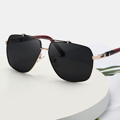 China Polarized frame two Tone Spring Sunglasses new men's sunglasses sunglasses 2022 fashion big for sale