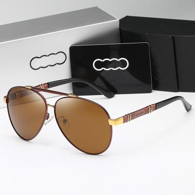 China New Retro Fashion Sunglasses Men's Sunglasses Trend Toad Mirror Polarized Driver Driving Sunglasses for sale