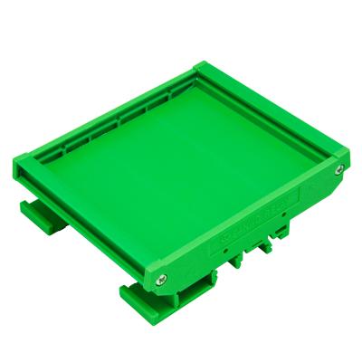 China Fireproof Module Bracket Width 90mm PCB Module Bracket C45din Rail Holder Card Slot Card Holder Shell Box Shell for sale