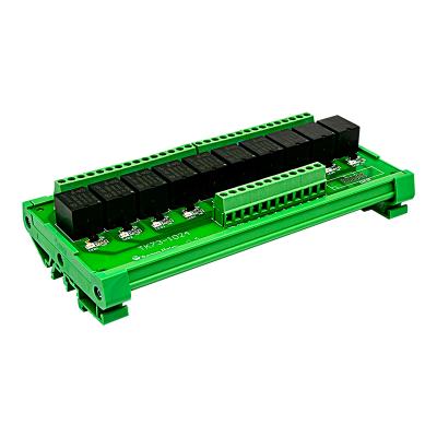 China JR-B16PC-F/DC24V relay module TB 16 channel pana sealed relay module with connector for sale